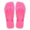 Chinelo Feminino Havaianas Slim Square Glitter Neon - Atacado
