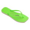 Chinelo Feminino Havaianas Slim Square Glitter Neon - Atacado