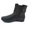 Bota Cano Baixo Feminina Mooncity 71083 Preto - Atacado