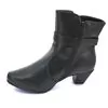 Bota Casual Feminina De Cano e Salto Baixo Mooncity 73037 Preto - Atacado