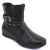 Bota Cano Baixo Feminina Mooncity 71083 Preto - Atacado