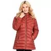 Jaqueta Puffer Feminina Alongada Peluciada 620251 - Atacado