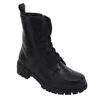 Bota Coturno Feminina Salto Tratorado Mooncity 72281 Preto - Atacado