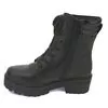 Bota Coturno Salto Baixo Tratorada Feminina Mooncity 72223 Preto - Atacado