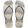 Chinelo Feminino Havaianas Slim Square Glitter Party - Atacado