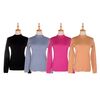Blusa Feminina Em Tricot Básico Canelado 651052 - Atacado