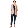 Blazer Feminino Alfaiataria Alongado 690148 - Atacado