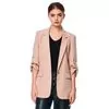 Blazer Feminino Alfaiataria Alongado 690148 - Atacado