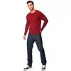 Blusa de Tricot Masculina Gola Redonda 590200 - Atacado