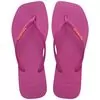 Chinelo Feminino Havaianas Slim Square Logo Pop-up