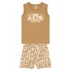 Conjunto infantil menino praiano Brandili 26529 - Atacado