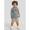 Camiseta infantil menino de tigre Brandili 26523 - Atacado
