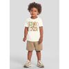 Camiseta infantil menino de dinossauro Brandili 26525 - Atacado