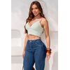 Calça Jeans Feminina RI19 Cintura Alta 78717 - Atacado