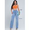 Calça Jeans Feminina RI19 Wide Leg 78678 - Atacado