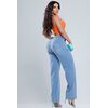 Calça Jeans Feminina RI19 Wide Leg 78678 - Atacado