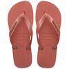 Chinelo Feminino Havaianas Top Logo Metallic - Atacado