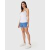 Regata Básica Feminina Malwee Decote Redondo Em Viscose Stretch 1000004489 - Atacado