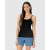 Regata Básica Feminina Malwee Decote Redondo Em Viscose Stretch 1000004489 - Atacado