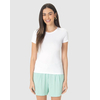 Blusa Básica Feminina Malwee Decote Redondo Em Algodão 1000004500 - Atacado
