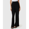 Calça Wide Leg Feminina Cintura Alta Viscose Canelada 1000110527 - Atacado