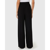 Calça Wide Leg Feminina Cintura Alta Viscose Canelada 1000110527 - Atacado