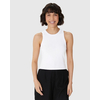 Regata Básica Malwee Feminina Long Cropped Viscose Canelada 10000113554 - Atacado