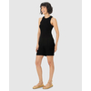 Regata Básica Malwee Feminina Long Cropped Viscose Canelada 10000113554 - Atacado