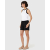 Regata Básica Malwee Feminina Long Cropped Viscose Canelada 10000113554 - Atacado