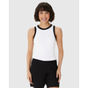 Regata Básica Malwee Feminina Long Cropped Viscose Canelada 10000113554 - Atacado