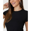 Blusa Básica Malwee Feminina Baby Look Em Algodão 100004499 - Atacado