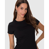 Blusa Básica Malwee Feminina Baby Look Em Algodão 1000004499 - Atacado