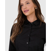 Camisa Básica Malwee Feminina Manga Longa Em Tricoline 1000124676 - Atacado