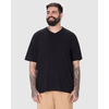 Camiseta Básica Malwee Masculina Plus Size Decote V Manga Curta Em Algodão 1000137166 - Atacado