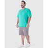 Camiseta Básica Malwee Masculina Plus Size Decote V Manga Curta Em Algodão 1000137166 - Atacado