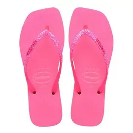 Chinelo Feminino Havaianas Slim Square Glitter Neon - Atacado