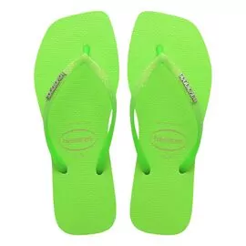 Chinelo Feminino Havaianas Slim Square Glitter Neon - Atacado