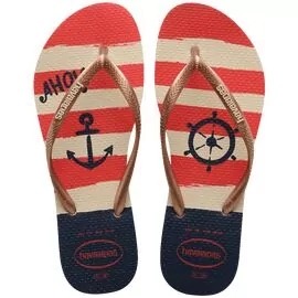 Chinelo Feminino Havaianas Slim Nautical - Atacado
