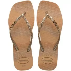 Chinelo Feminino Havaianas Slim Square Glitter Party - Atacado