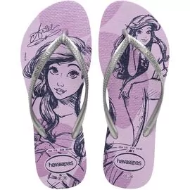 Chinelo Feminino Havaianas Slim Princesas - Atacado