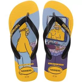 Chinelo Masculino Havaianas Simpsons - Atacado