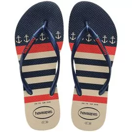 Chinelo Feminino Havaianas Slim Nautical - Atacado