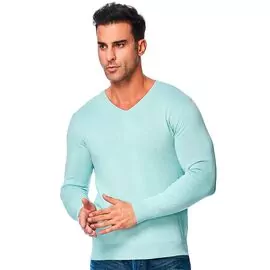 Blusa Masculina de Tricot Gola V 590212 - Atacado