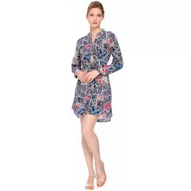 Vestido Chemise Feminino Estampado 660160 - Atacado