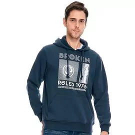 Blusa de Moletom Flanelada Fechada 540391 - Atacado