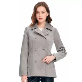 Casaco Sobretudo Feminino De Botões 610232 - Atacado