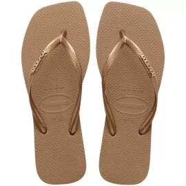 Chinelo Feminino Havaianas Slim Square Logo Metallic - Atacado