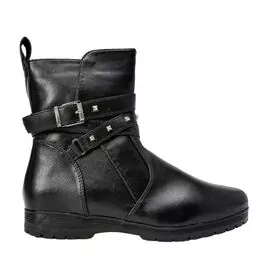 Bota Feminina Cano Baixo Mooncity 71126 Preto - Atacado