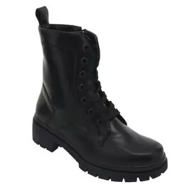 Bota Coturno Feminina Salto Tratorado Mooncity 72281 Preto - Atacado