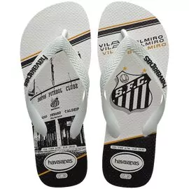 Chinelo Masculino Havaianas Top Times Santos - Atacado